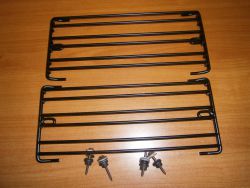 Set Rcklichtschutzgitter 463/461 schwarz